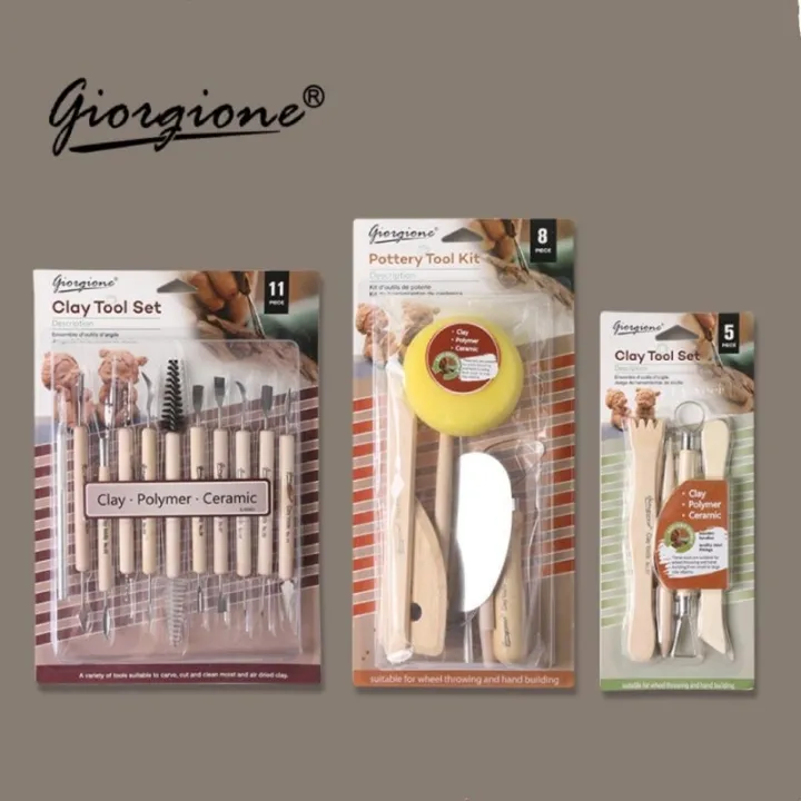 Giorgione Clay Tool Set / Giorgione Pottery Tool Kit