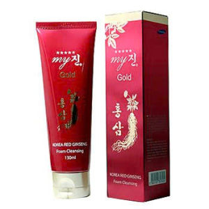 Sữa rửa mặt tinh chất hồng sâm My Gold chín hãng Hàn Quốc giúp làm trắng sáng da làm cho da bạn trở nên mịn màng và tràn đầy nhựa sống.