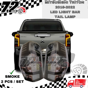 Mitsubishi Triton 2019-2020 LED Tail lamp Taillamp SMOKE RED 2PCS/SET