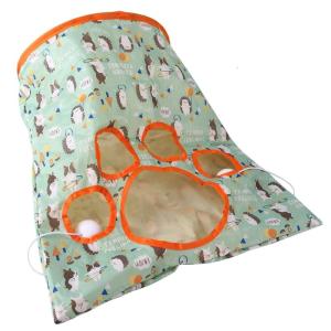 Multi Way for Cat Tunnel Interactive Crinkle Collapsible for Play Toy Pet Tunnel Tube for Pet Cats Puppy Kitten Ra