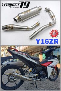 Project79 Yamaha Y16ZR Motorcycle Full System Exhaust Project 79 QPM10SV Motor Accessories Cover Coolant Meter Set Ekzos / Motor Accessories