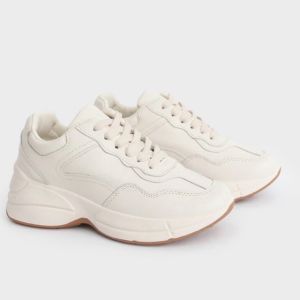 Giày Thể Thao Nữ Đế Cao Giày Nữ Trắng Lisa Độn Đế 5cm Nhẹ Mềm Chính Hãng Cao Cấp Tôn Dáng M63