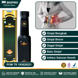 Obat Ginjal Herbal Paling Ampuh Ginjal Bocor Gagal Ginjal Infeksi Ginjal Kista Ginjal Ginjal Bengkak Penghancur Batu Ginjal Tanpa Operasi - Mbiopro Asli Original
