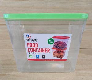 Food BENGAR Container 4L/135oz. 2pcs.