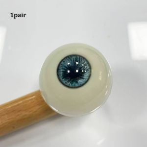 DOWNA 1pair với mắt đo 3 chiều Mắt giả acrylic 20mm 10 Kiểu Dáng Phụ Kiện Đồ Chơi Thú Cưng An Toàn Mắt giả mô phỏng búp bê silicon Dành cho búp bê BJD