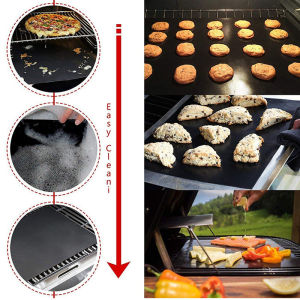 songduanshi Reusable Non-stick BBQ Grill Mat Barbecue Baking Liners Kitchen Tool
