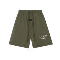 Fog State ESSENTIALS Niche Fashion Brand American Summer Cotton Loose Fear Of God Men's Couple Short Sleeve T-shirt Titleist style. 