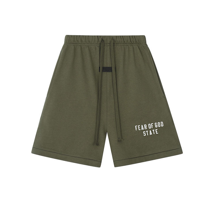 Fog%20State%20ESSENTIALS%20Niche%20Fashion%20Brand%20American%20Summer%20Cotton%20Loose%20Fear%20Of%20God%20Men's%20Couple%20Short%20Sleeve%20T-shirt%20Titleist%20style%20-%20Image%207