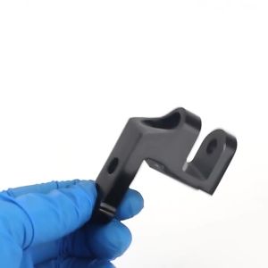 HH8 4Pcs/Set For Harley Road King Electra Glide 1997-2016 Motorcycle Driver Floorboard Relocation Brackets Black Metal M5Y9R