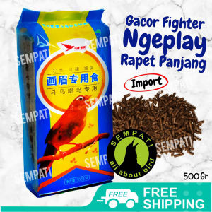 SEMPATI Voer Hwamei Yu Niao Xuan Blue Pakan Burung Wambi Hwamei Hua Mei Poksay Murai Kacer Pleci Ciblek Voer Pur Import