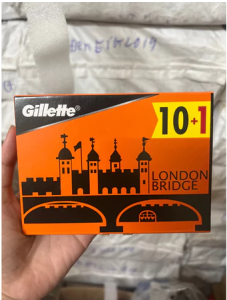 Lưỡi lam Gillette London Bridge (Cam) siêu bén - Vỉ 110 Cái