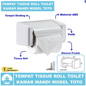 Tempat Tisu Kamar Mandi Tempel Dinding Tempat Tissue Kamar Mandi Tempel Roll Aesthetic Toilet Tissu