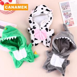 【CANAMEK】 Hand-made suit 20cm Shark Dinosaur Doll Clothes Stuffed Gift Doll accessories
