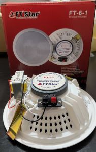 HT6-3 6 Inches 15W Ceiling Mount Speaker Audio w/ Matching Transformer HT6-3 •OSOS•