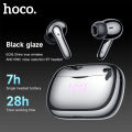 【Use time: 7 hours】HOCO EQ16 100% Original Genuine TWS True Wireless Earphone ANC+ENC Noise Reduction Bluetooth 5.3 Headset With Mic In-ear Earphone Touch Control Earbuds HD Stereo 320mAh Battery LED Power Display For All Smartphones Universal. 