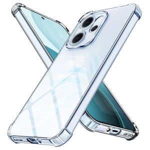 Soft Case Silikon Kompatibel Untuk Oppo Reno 14F 5G Reno 14F 5G Reno 14 Pro 5G Realme Note 60 60x Bening Transparant Anti Crack Tebal