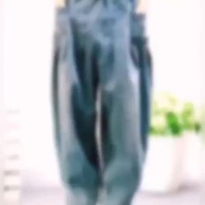 Loose Large Size Harem Jeans Womens Spring and Autumn New Harem Pants All-Matching Casual Bloomers Trendy