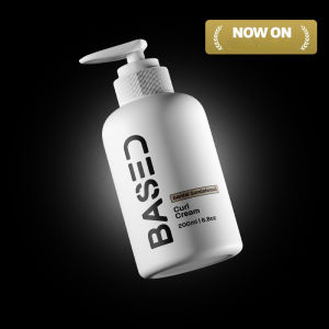 Based Bodyworks Curl Cream | Instant Definition & Hydration | Simple Natural Effective 200ml
