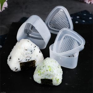 Triangle Sushi Mold Plastic DIY Sushi Roll Bento Rice Ball Pressing Mold Family Kitchen Bento Accessories Tools