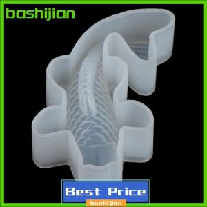 bashijian 3D Lucky Koi Fish Silicone Mold DIY Resin Casting Art Jewelry Making Craft Epoxy