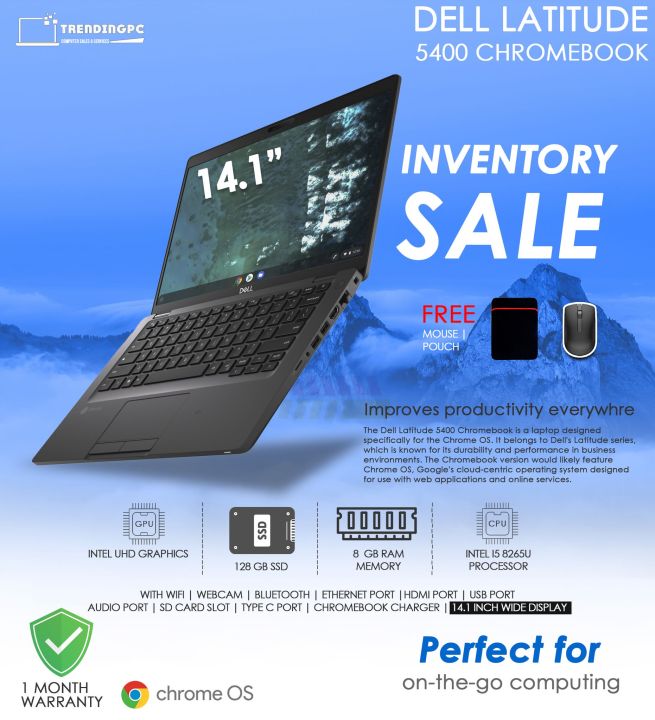 Laptop Dell Latitude 5400 i5 8th gen 128gb ssd 8gb ram