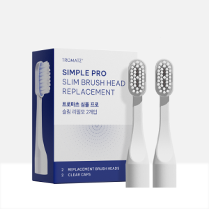 Simple Pro Rechargeable Brush Head Refill 2-Pack