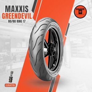 Ban Motor Bebek MAXXIS GREENDEVIL 80/80 Ring 17 Tubeless