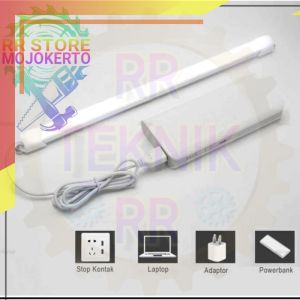 New!! Lampu Belajar/Kerja 37cm Neon LED USB Portable DC 5V 1A ( BISA COD )