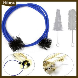 [Hillarys] 1Set Trumpet Maintenance Kit Grasp Snake Brush Mouthpiece Brush Cornet Cleaning