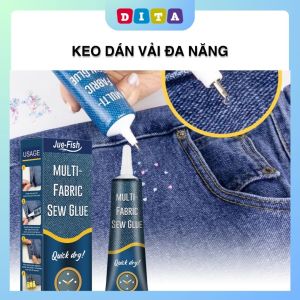 KEO DÁN VẢI ĐA NĂNG 50ML ĐA CHẤT LIỆU VẢI JEAN CANVAS