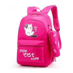 THE CAT RULE Tas Ransel Anak Sekolah Tk/Paud Sd Smp Backpack Bahu Pungung Korean Style Fashion Trendy