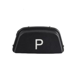 Parking Button Letter P Button Cover Caps for Series 2012-2019 Car Gear Shifter Knob P Parking Button Cover Auto Part
