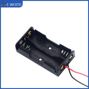 【E-WOITD】 18650 Battery Holder Clip Battery Holder Box With Connect Lead 1 Section 2 Section 3 Section 4 Section 18650 Batteries Case