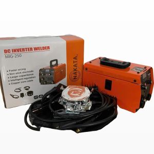 Máy hàn Mig không dùng khí 250  Mini chính hãng NAKATA 2 chức năng không dùng khí-Tặng cuộn hàn 1kg Bảo hành 12 tháng