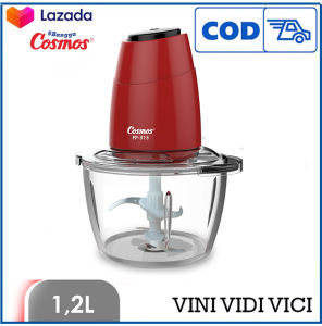 Cosmos FP 313 Food Processor with Turbo Knob 1.2 Liter Chooper Daging