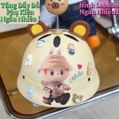 Mũ Bảo Hiểm Baby Three Có Kính-Nón Bảo Hiểm Trẻ Em Tặng Đầy Đủ Phụ Kiện Ngẫu Nhiên Gia Dụng Số 1 Việt Nam-999