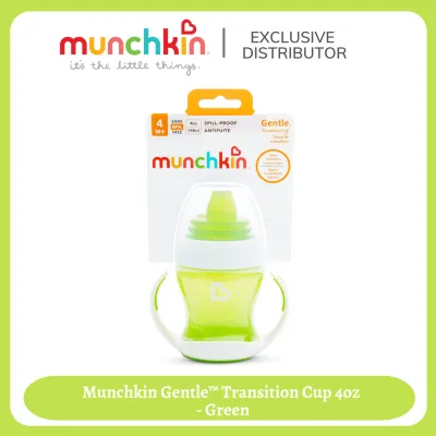 Munchkin Gentle™ Transition Cup 4oz - Green