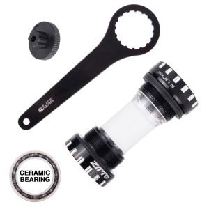 ZTTO Bottom Brackets BB109 Ceramic Bearing For BSA68 73 BSA MTB Road Bike 24mm 22mm Crank Bicycle Center m8000 BB BBR60