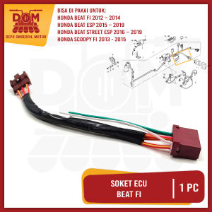 Soket ECU Beat Fi CKD (PSP) Socket Kabel Cabel Spool ACG ECM ICU Kabel dan Pin Soket 3 Honda Beat Fi