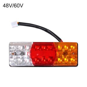 SJJL Tool Night Lighting Safety Warning Electric Tricycle Tail Lights Cornering Lamp Refitting Accessories E-bike Rear Light