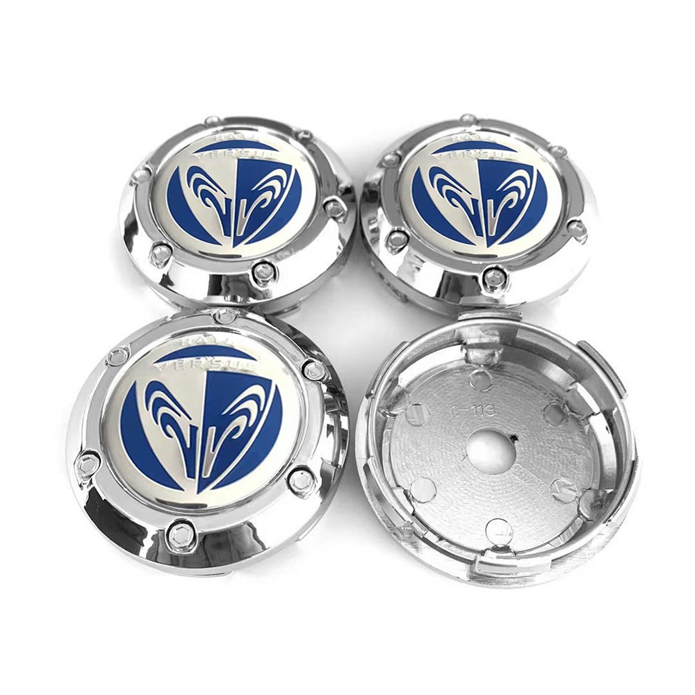 4X 66mm RAYS Versus Nabendeckel Radkappen