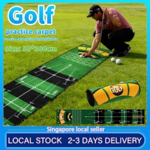 Golf Practice Net Indoor And Outdoor Training Putting Practice Mat Golf Batting Carpet Practice Golf Mat