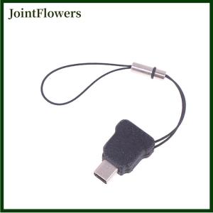 JointFlowers ตัวแปลงค่าใช้จ่ายสำหรับตัวแปลง3DS NDSi 2DS Type C อะแดปเตอร์สายชาร์จรองรับ A-C ถึง C พร้อมรูสายคล้องใช้งานง่าย