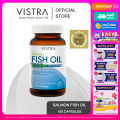 Vistra Salmon Fish Oil 1000mg Plus Vitamin E - วิสทร้า น้ำมันปลาแซลมอน 1000 มก. ผสมวิตามินอี (100 เม็ด). 