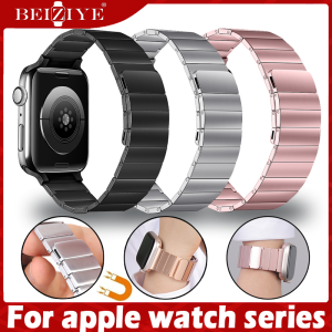 Đối với For apple watch series 10 9 8 7 6 5 4 Dây đeo SE 41mm 45mm 42mm 46mm 40mm 44mm Dây đeo bằng thép không gỉ từ tính for apple watch ultra / ultra 2 49mm dây đeo