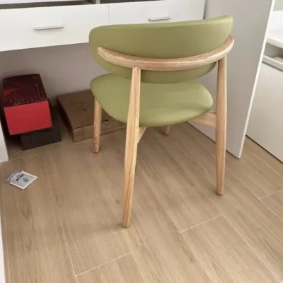Solid Wood Dining Chairs Household Chairs Restaurant Dining Table Chairs Dresser Chairs Upholstered Backrest