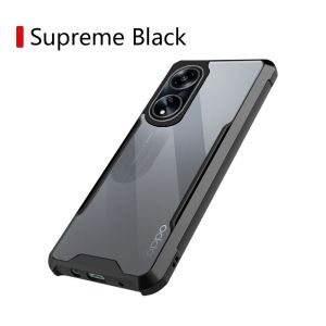 Vỏ cho Oppo A60 2024 4G 5g trường hợp Acrylic trong suốt bìa cho oppoa60 một 60 kiểu áo giáp chống sốc máy ảnh bảo vệ trường hợp