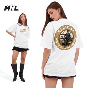 Ultra MNL Marikina City Inspired Oversized T Shirt For Men Women Printed Graphic Trendy Tops .C