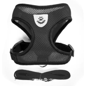 Pet Harness with Leash Lead Set Puppy Fashion Mesh Vest Reflective Dog Leash Rabbit harness