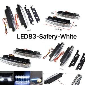 1 pair motorcycle car fog driving fog driving lights headlights white yellow LED83 LED84